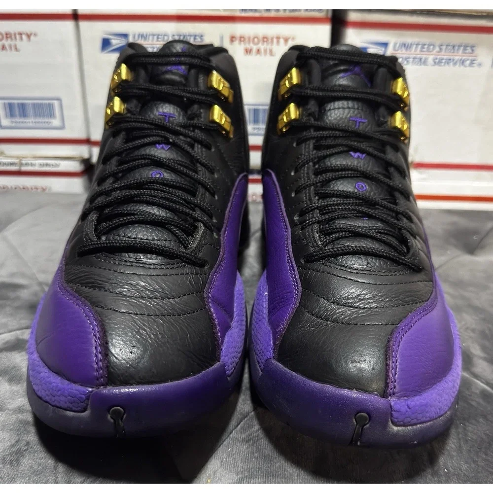Size 8 - Jordan 12 Retro Mid Field Purple